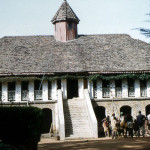 Our main destination in Cameroon was Bafut which Durrell had visited before and which he wrote about in his book ‘The Bafut Beagles’. We stayed in the Fon of Bafut’s rest house, pictured here.