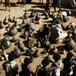 Once the word had gone out to the local people that we were buying animals, we were sometimes inundated by people who brought small rodents, reptiles and other animals to us in calabashes (locally grown dried fruits or gourds).