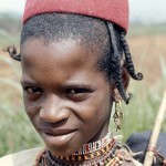 Aku boy. Wum area, Cameroon, April 1966.