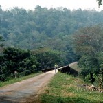 Olokomeji is located north of Ibadan. With its forest and stream and small rest house where one could picnic, it attracted day trippers from Ibadan, Ilorin and other nearby towns. 1966.