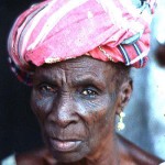 Street corn seller, Osogbo, southwestern Nigeria. 1977. 